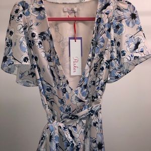 High-low floral dress